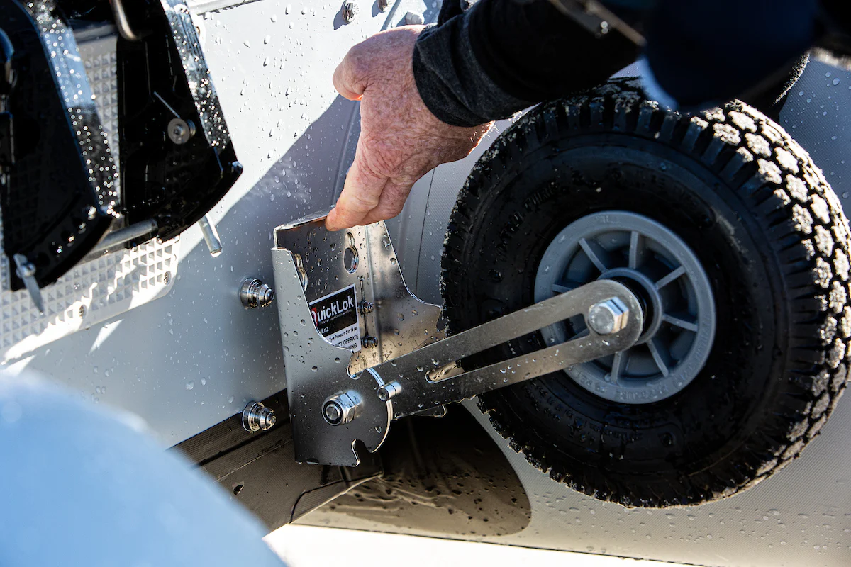 QuickLok Dinghy Launching Wheels - Workshop Installed - Image 3